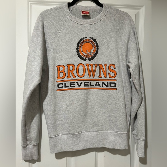 HOMAGE Tops - HOMAGE Cleveland Browns Crewneck Sweatshirt